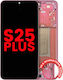 OLED Montage Rahmen Samsung Galaxy S25 Plus 5G US & Internationale Version Aftermarket Plus Korallenrot