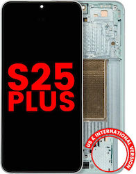 Oled Assembly Frame Samsung Galaxy S25 Plus 5g Us & International Version Aftermarket Plus Mint