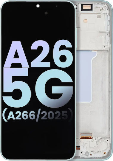 Oled Assembly Frame Compatible Samsung Galaxy A26 5g A266 2025 Service Pack Mint