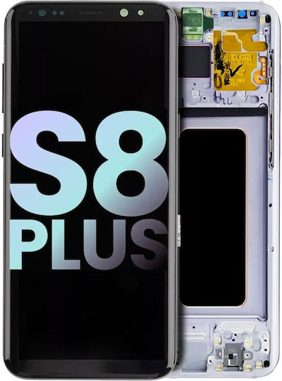 Oled Assembly Frame Samsung Galaxy S8 Plus Service Pack Gray Violet