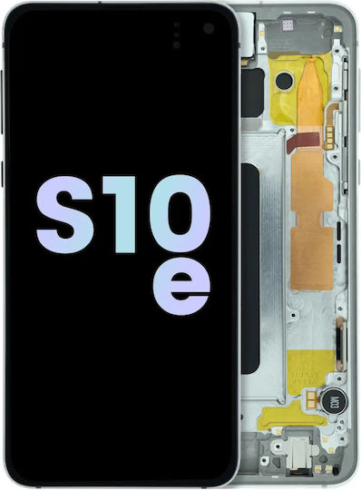 Oled Assembly Frame Samsung Galaxy S10e Service Pack Silver