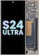 Oled Assembly Frame Samsung Galaxy S24 Ultra Service Pack Titanium Gray