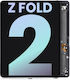 Вътрешен OLED модул с рамка Samsung Galaxy Z Fold 2 5G US & International Service Pack Mystic Black Black Hinge