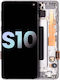 Oled Assembly Frame Samsung Galaxy S10 Service Pack Prism White