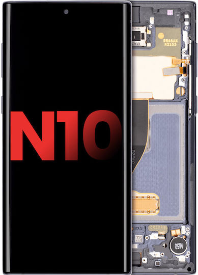 Oled Assembly Frame Samsung Galaxy Note 10 Aftermarket Plus Aura Black