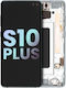Oled Asamblare cu ramă Samsung Galaxy S10 Plus Service Pack Verde Prism