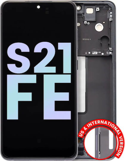 Oled Assembly Frame Samsung Galaxy S21 Fe 5g Us & International Version Service Pack Graphite