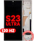 Oled Assembly Frame Samsung Galaxy S23 Ultra Us & International Aftermarket Plus 120hz Cream
