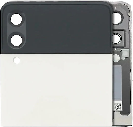 Outer Oled Assembly Samsung Galaxy Z Flip 3 5g Service Pack White