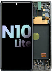 Oled Asamblare cu ramă Samsung Galaxy Note 10 Lite Service Pack Aura Glow Argintiu Oled Asamblare cu ramă Samsung Galaxy Note 10 Lite Service Pack Aura Glow Argintiu