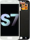 Oled Ersatzbildschirm Ohne Rahmen Samsung Galaxy S7 Service Pack Weiß Perle