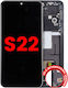 Oled Assembly Frame Samsung Galaxy S22 5g Us & International Aftermarket Plus Phantom Black