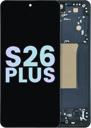 Oled модул с рамка Samsung Galaxy S26 Plus 5g Service Pack Черен Oled модул с рамка Samsung Galaxy S26 Plus 5g Service Pack Черен