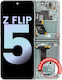 Inner Oled Assembly Frame Samsung Galaxy Z Flip 5 5g Us & International Service Pack Mint