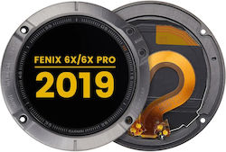 Lcd Assembly Frame Garmin Fenix 6x 6x Pro 2019 Premium Black