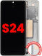 Oled Assembly Frame Samsung Galaxy S24 5g Us & International Version Aftermarket Plus Jade Green