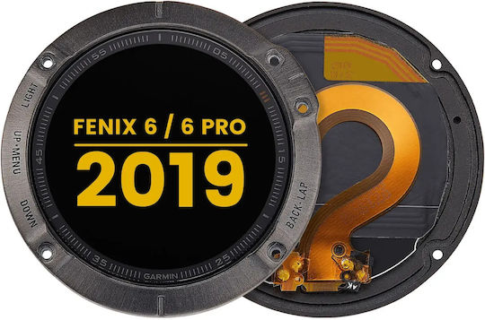 Lcd Assembly Frame Garmin Fenix 6 6 Pro 2019 Premium Black