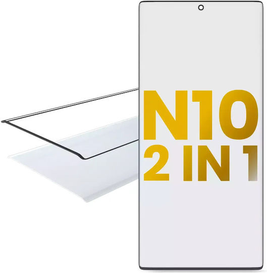 2 In 1 Front Glass Oca Pre-installed Samsung Galaxy Note 10