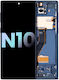 Oled Assembly Frame Samsung Galaxy Note 10 Service Pack Aura Glow Silver
