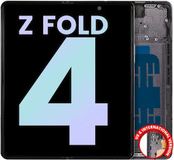 Inner Oled Assembly Frame Samsung Galaxy Z Fold 4 5g Us & International Service Pack Phantom Black