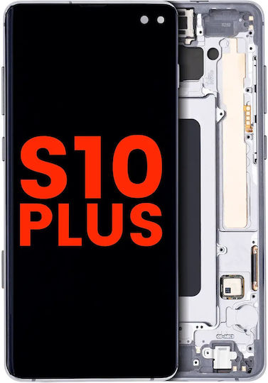 Oled Assembly Frame Samsung Galaxy S10 Plus Aftermarket Plus Prism Ceramic Black