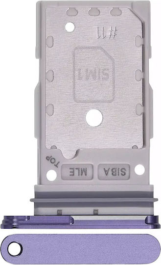 Dual Sim Card Tray Samsung Galaxy S24 5g S24 Plus 5g Cobalt Violet