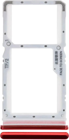 Sim Card Tray Xiaomi Redmi Note 8 Pro Red
