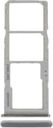 Tavă Dual Sim Pentru Telefon Mobil Samsung Galaxy A70 A705 2019 Argintiu