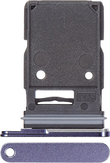 Einzelne SIM/SD-Kartenhalter Samsung Galaxy S26 Ultra S948 Kobaltblau Lila