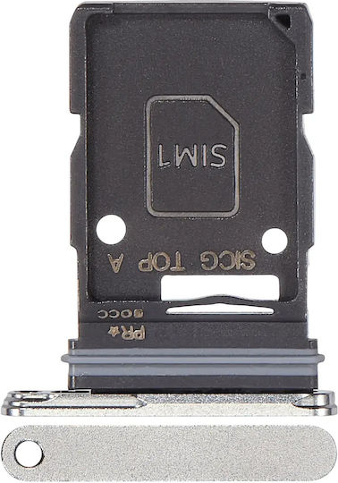 Single Sim Card Tray Samsung Galaxy S25 Edge S937 Premium Titanium Silver