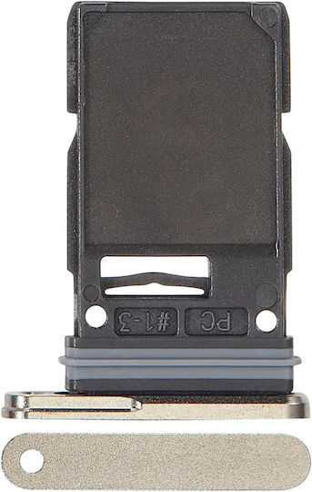 Single SIM-Kartenhalter Samsung Galaxy S25 Ultra Titanium Rosa Gold