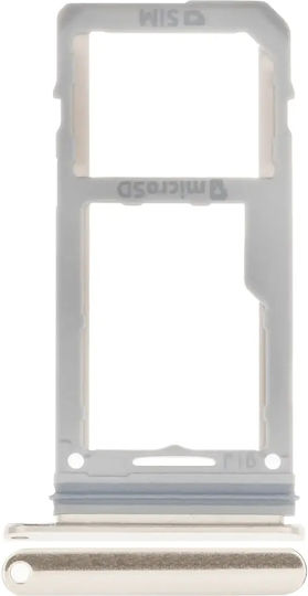 Single Sim Card Tray Samsung Galaxy Note 8 Maple Gold