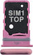 Dual Sim Card Tray Samsung Galaxy A80 A805 2019 Pink