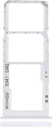 Dual SIM Kartenfach Samsung Galaxy A30s A307 2019 Weiß Dual SIM Kartenfach Samsung Galaxy A30s A307 2019 Weiß