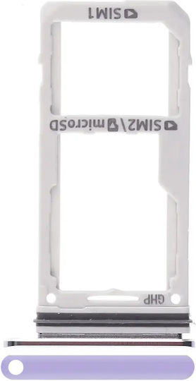 Dual Sim Card Tray Samsung Galaxy Note 8 Orchid Gray
