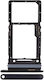 Einzelner SIM-Kartenhalter Samsung Galaxy A33 5G A336 2022 Schwarz