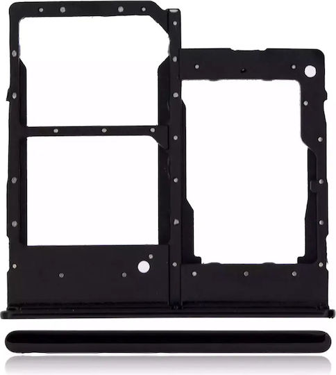 Dual Sim Card Tray Samsung Galaxy A20e A202 2019 Black