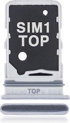 Dual SIM-Kartenhalter Samsung Galaxy A80 A805 2019 Geisterweiß Dual SIM-Kartenhalter Samsung Galaxy A80 A805 2019 Geisterweiß