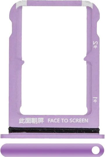 Sim Card Tray Xiaomi Mi 9 Lavender Violet