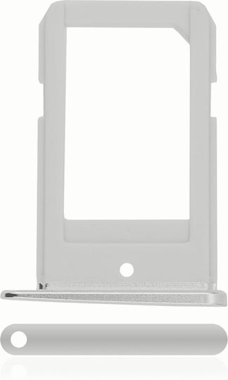 Sim Card Tray Samsung Galaxy S6 Edge Silver