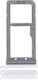 Dual Sim Card Tray Samsung Galaxy S7 Silver
