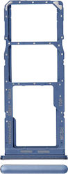 Sim Card Tray Samsung Galaxy M32 M325 2021 Sky Blue