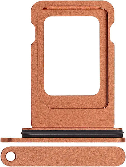 Single Sim Card Tray Compatible Iphone 17 Pro 17 Pro Max Cosmic Orange