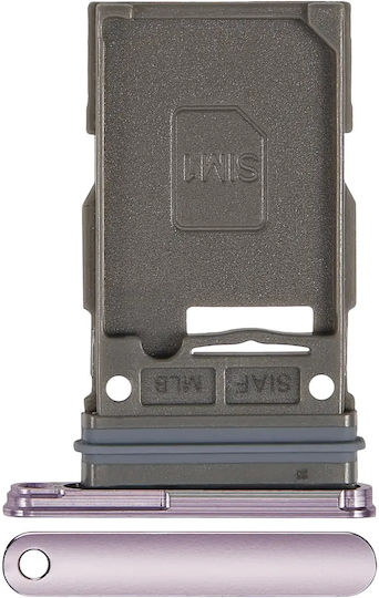 Single Sim Card Tray Compatible Samsung Galaxy S22 5g S22 Plus 5g Bora Purple