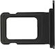 Einzelne SIM-Kartenhalter Für iPhone 15 15 Plus Echtes OEM Schwarz