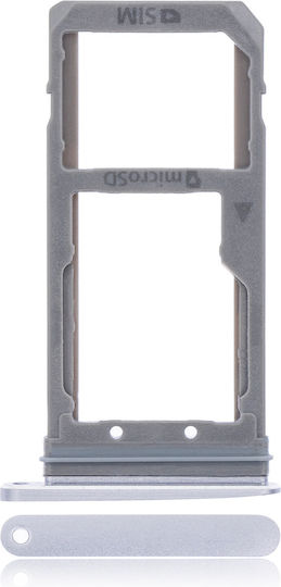 Dual Sim Card Tray Samsung Galaxy S7 Black Onyx