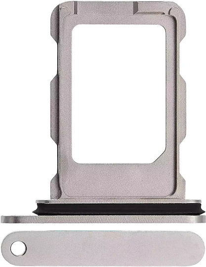Einzelne SIM/SD-Kartenhalter Für iPhone 16 Pro 16 Pro Max Natürlicher Titan
