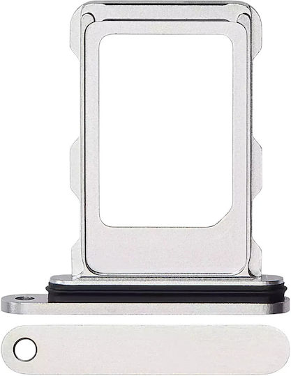 Single Sim Card Tray Iphone 16 Pro 16 Pro Max White Titanium