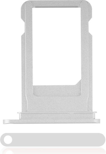 Sim Card Tray Iphone 7 Plus Silver