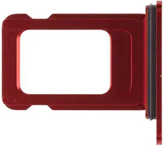Single Sim Card Tray Iphone 13 Genuine Oem Red